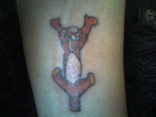 kylies tigger tattoo