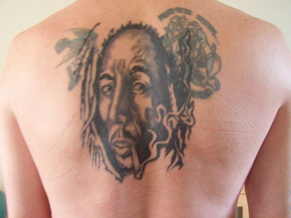 bob marley tattoo