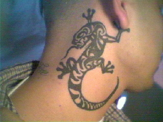 Here Lizard Lizard tattoo