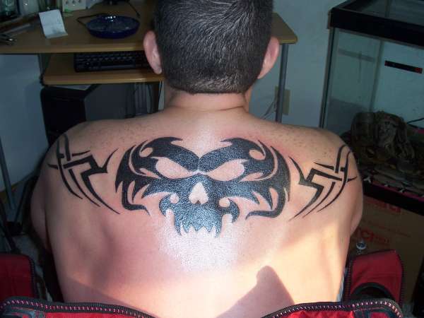 BACK tattoo