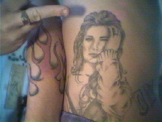 Picture of Demi Moore tattoo