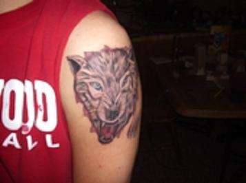 wolf tattoo