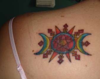 The Wiccan life tattoo