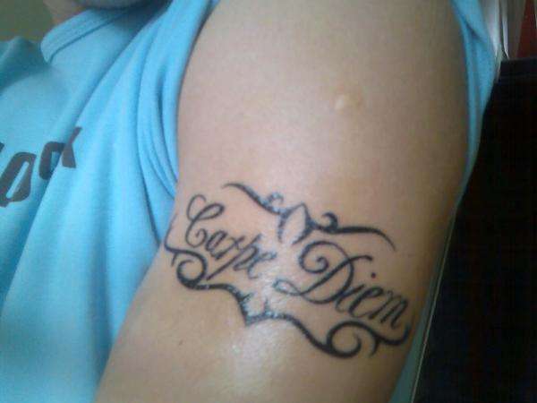 Carpe Diem tattoo