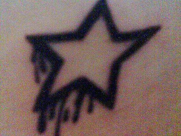 DRIPPIN STAR tattoo