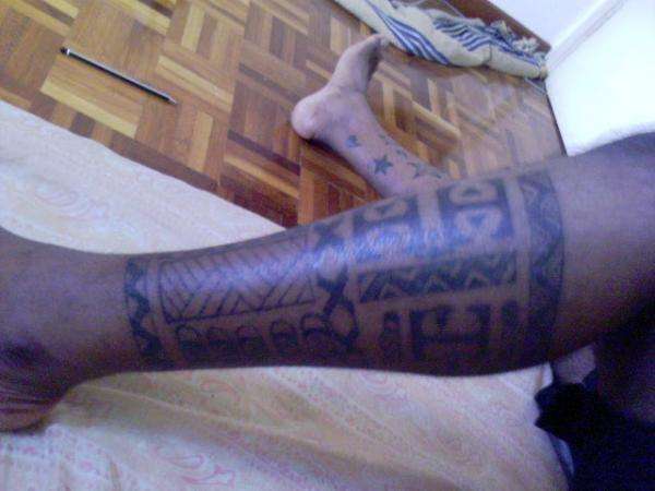 Batik and star tattoo tattoo