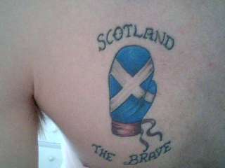 Scotland the brave tattoo