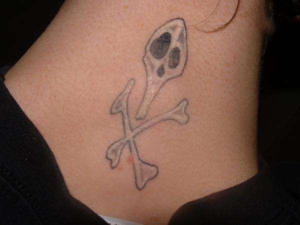 Skull n Cross Bones tattoo