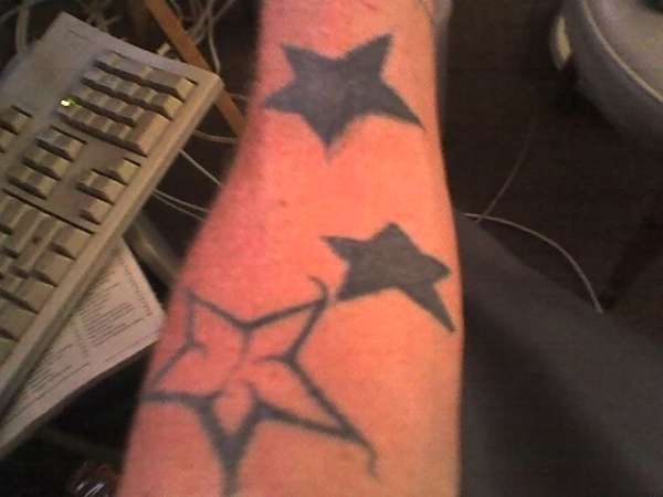 stars tattoo