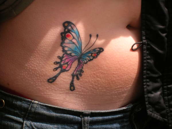 fantasy butterfly tattoo