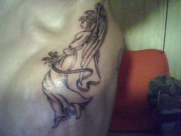 good angel tattoo