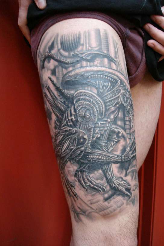 Giger Alien 2 tattoo