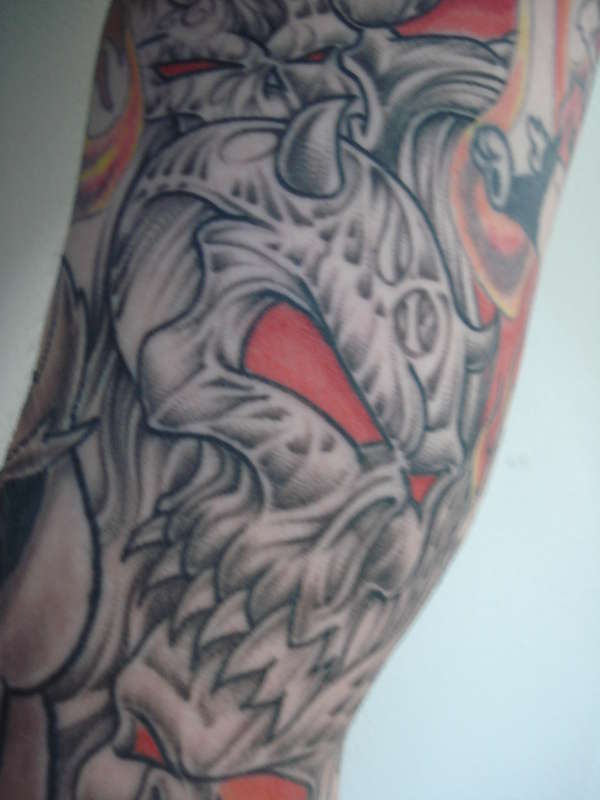 Skull tattoo