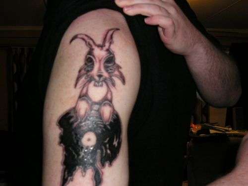 decay bunny tattoo