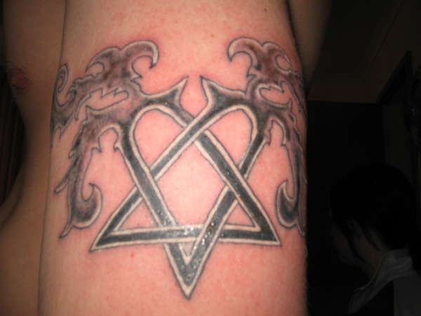 heartagram tattoo