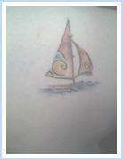 sailboat tattoo