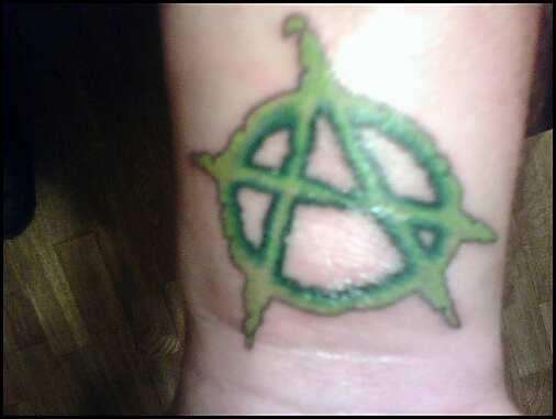 Anarchy tattoo