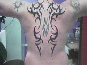 Back Tribal tattoo