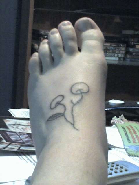 Cherry tattoo