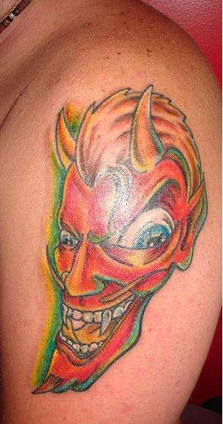 Devil tattoo