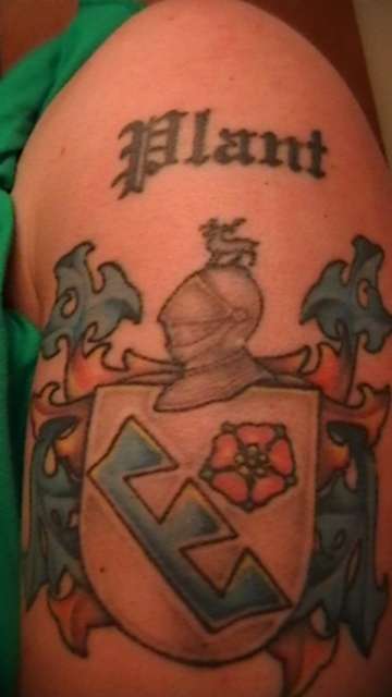 My family coat-of-arms tattoo