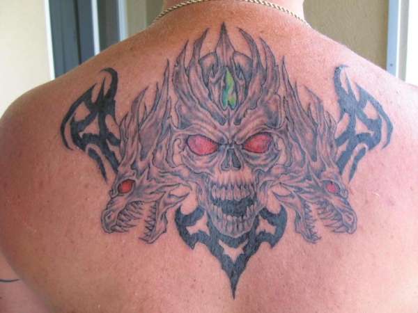 demon dogs tattoo