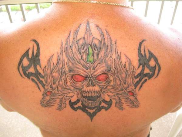 demon dogs tattoo