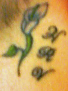 Lily tattoo