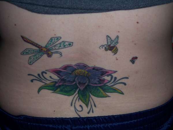 My back tattoo, a cover-up tattoo