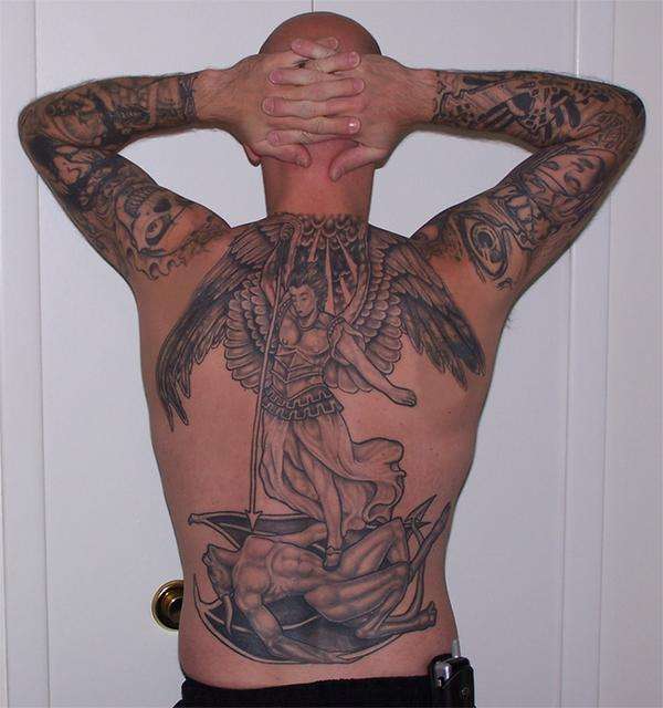 Saint Michael tattoo