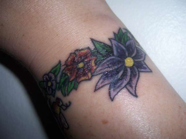 my right wrist (one view) tattoo