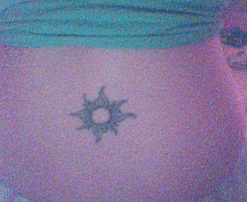 Sun tattoo