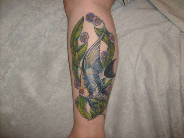Angelfish..Done tattoo