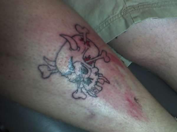 Freehand on my buddy....he owes me one! tattoo