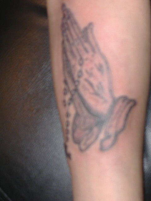 pray tattoo