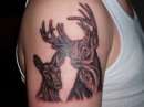 deer tattoo