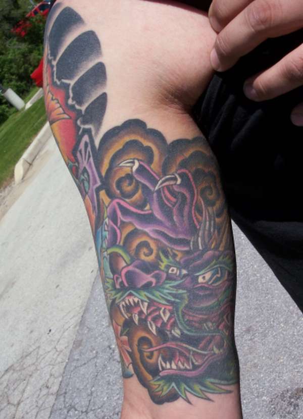 dragon tattoo