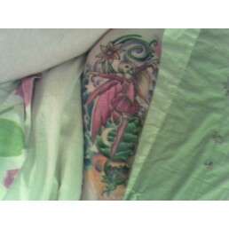 fushia fairy(2) tattoo