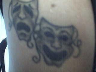 happysad tattoo