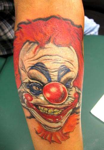 Killer Clown tattoo