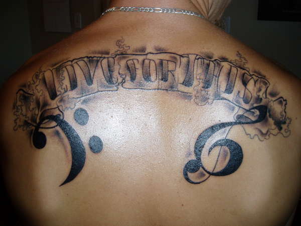 Live for this!!! tattoo
