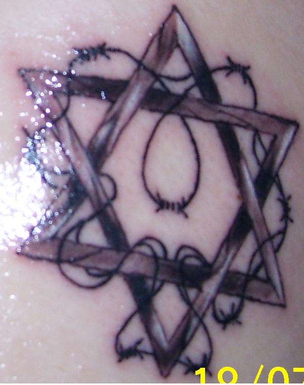 stat of david tattoo