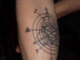 Pink Floyd "shine on" tattoo