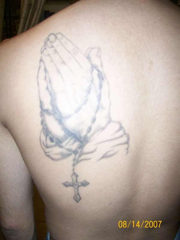 Praying Hands tattoo