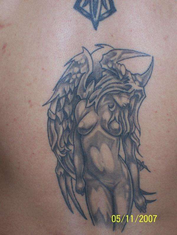 Angel/Devil tattoo
