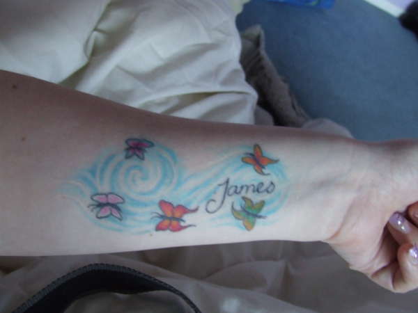 butterflies tattoo