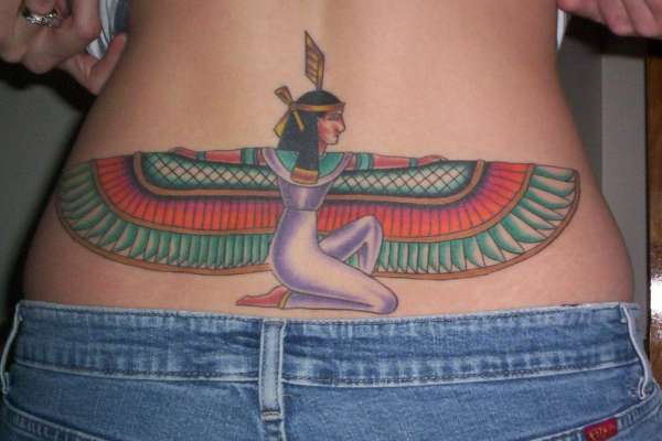 egyptian god maat tattoo