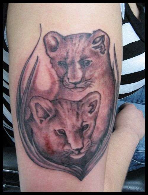 LION CUBS tattoo