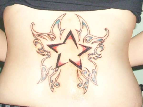 Star/faerie wings tattoo