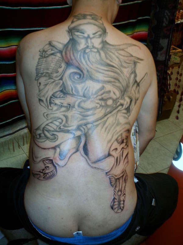 it's kuan kong tattoo